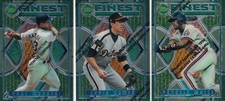 1995 Topps Finest Baseball Base 1-330 YOU PICK w/Peel NOMO RC Ripken Bonds Gwynn