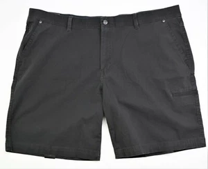 New Weatherproof Men's Ripstop Utility Shorts Size 44 10" Inseam Grey Steel WP - Picture 1 of 12