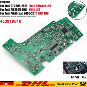 Für Audi Q7 MMI Navigation Bedienfeld Elektronik Board CONTROL PANE 4L0919610 - Bild 1 von 19