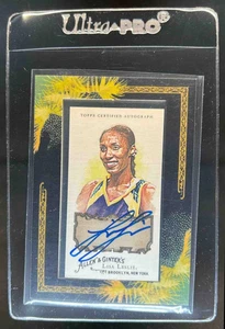 2008 Topps Allen & Ginter Lisa Leslie Auto #AGA-LL - Picture 1 of 2