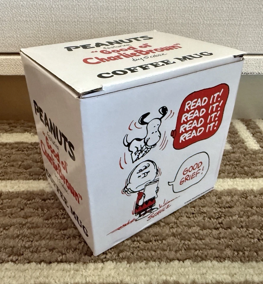 SDCC 2025 Exclusive Peanuts Snoopy Charlie Brown Good Grief Ceramic Coffee Mug - Image 1 of 1