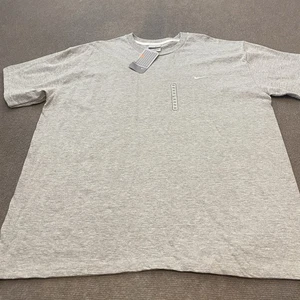 Vintage 90er Y2K Nike Sportswear T-Shirt Herren Erwachsene XXL Mini Swoosh Tee grau Etikett - Bild 1 von 10