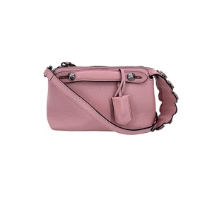 Borsa a mano Fendi in pelle rosa 2 Way Mini Crystal Tail By The Way - Picture 1 of 6