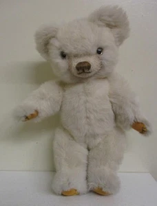 16" Jointed MerryThought Bear - Ironbridge Shrops England (Light Colored Fur) - Picture 1 of 1