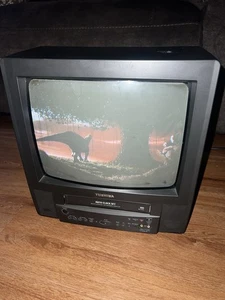 Vintage 2000s Toshiba MV13L2 CRT 13" TV VCR Combo Retro Gaming Television TESTED - Picture 1 of 6
