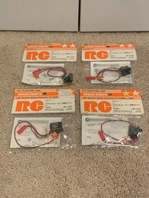 ** TAMIYA ** Futaba A Type Receiver Battery Eliminator x4 (# 5250 # 50250) BEC - Image 1 of 4
