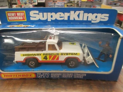 Matchbox Super Kings K-77 Highway Rescue MIB - Image 1 of 3