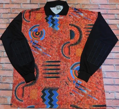 UHLSPORT MAGLIA SHIRT CALCIO NOLEL PORTIERE VINTAGE (350) tg. XXL - Immagine 1 di 3