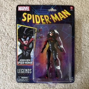Hasbro Marvel Legends Spider-man Retro Series Spider-Woman 6" Figure Sealed - Picture 1 of 2