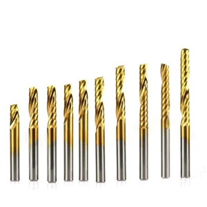 Milling Cutter Accessories 40-55mm 4mm Shank CNC Router Bits Down Cutting - Picture 1 of 14