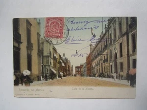 1905 MÉXICO CALLE DE LA MONEDA - Imagen 1 de 2