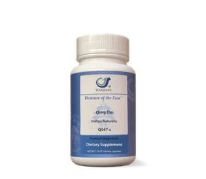 Treasure of the East, Indigo - Qing Dai Capsules 1:1 Herbal Extracts, 100 Capsul - Picture 1 of 12