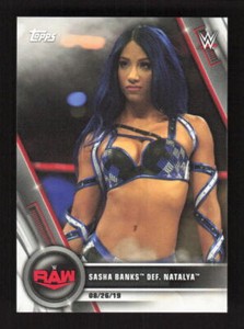 2020 Topps WWE Womens Division Sasha Banks #72