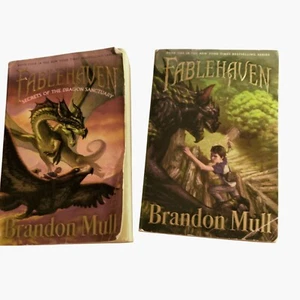 Fablehaven  Secrets of the Dragon Sanctuary Brandon Mull Paperback Book lot 2 - Picture 1 of 10