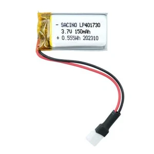 Lipo Batterie 3,7 V 150mAh 401730 T Molex-Anschluss Pcm pour Vxi Bleu Parrott - Photo 1/1