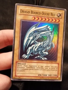 Yugioh Drago Bianco Occhi Blu DPKB-IT001 Super Rara 1a Ed Ita - Foto 1 di 5