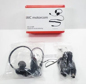 Casque IMC Motorcom HS-G140P 5 broches pour système intégré Gold Wing - Photo 1/5