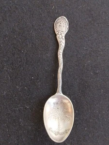 Antique Joseph Meyer & Bros. Sterling Los Angeles California Souvenir Spoon - Picture 1 of 8