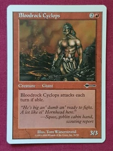 Magic The Gathering JUEGO DE CAJA BEATDOWN BLOOROCK CYCLOPS tarjeta roja Magic The Gathering - Imagen 1 de 2