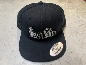 Eastside Snapback Hat Cap Black - Picture 1 of 2