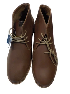 NWT Aldo Laird Chukka Low Boots Men's Brown Round Toe Lace Up Size 13 - Picture 1 of 6