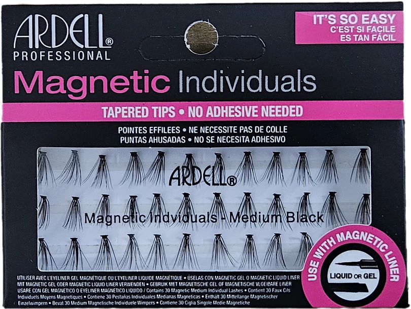 Ardell Magnetic Individuals Medium Black Eyelashes - Image 1 of 1