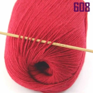 Sale New 1 Balls x 50gr Luxurious Soft Mongolian Cashmere Hand Knit Wool Yarn - Picture 1 of 47