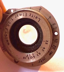 Early Leica 50mm Elmar f3.5 Optic - Picture 1 of 5