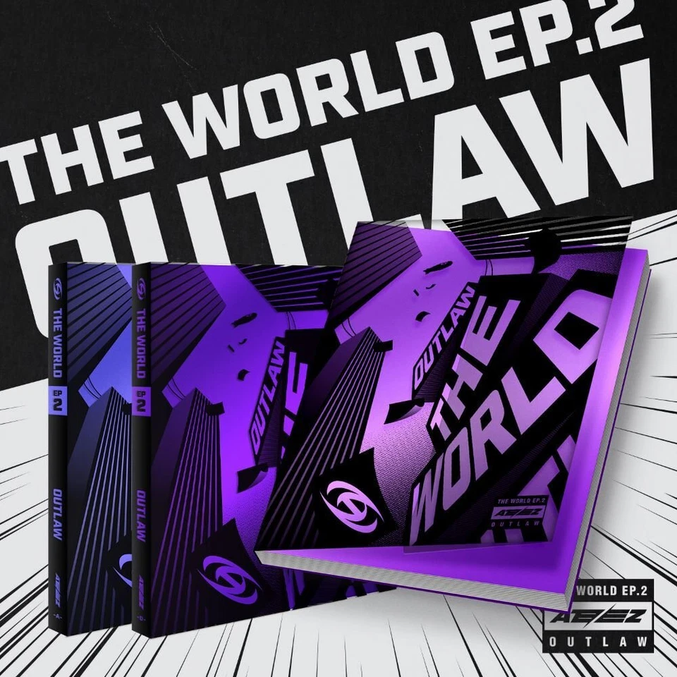 ATEEZ - THE WORLD EP.2 : OUTLAW | New & Factory sealed Foto 1 de 1