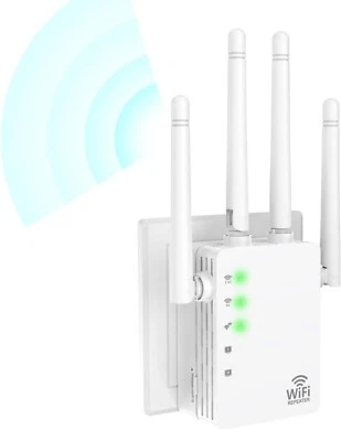 WiFi Extender Signal Booster-for Home Internet Extender WiFi Booster Long Range - Image 1 of 4