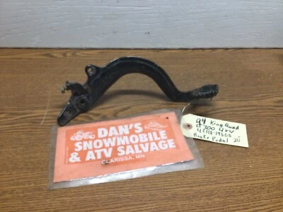 Palanca trasera pie pedal freno # 43110-19B00 Suzuki 1994 King Quad 300 LT 4x4 Foto 1 de 4