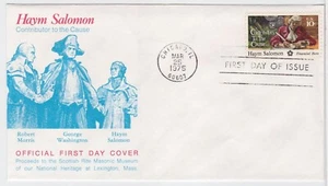 TurtlesTradingPost - Haym Salomon - 1975 #1561 - FDC ufficiale - Foto 1 di 1
