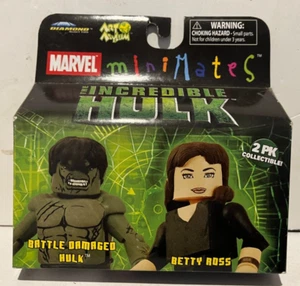 Marvel Minimates Battle Damaged Hulk & Betty Ross Figures - Marvel Comics - Picture 1 of 1
