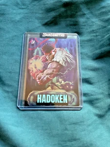 Cardsmiths Street Fighter Ryu Hadoken Promo WNP-1 Cold Foil Holo Capcom Series 1 - Bild 1 von 2