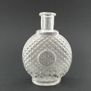 Schnapsflasche / Taschenflasche mit Medaillon "W", Schwarzwald Ende 19.Jh. - Bild 1 von 11