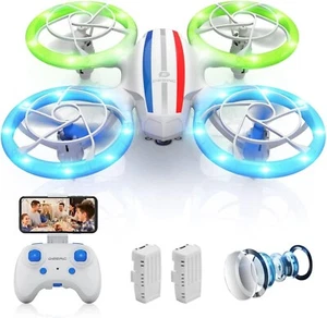 DEERC Mini Drohne mit Kamera für Kinder, RC FPV Quadrocopter mit Wifi Übertragun - Bild 1 von 9
