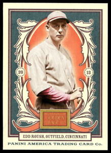2013 Panini Golden Age 20 Edd Roush   Cincinnati Reds  Baseball Card