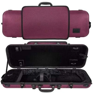 GEWA Bio-A Oblong Violin Case with Sheet Music Pocket Violet 4/4-1/2 - Picture 1 of 1