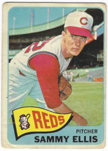Sammy Ellis 1965 Topps Baseball Card Cincinnati Reds #507 - Picture 1 of 2