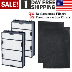 2 HEPA / Pre Filter for Holmes HAPF600 Allergen Replacement B HAPF600D HAPF60CS - Picture 1 of 5