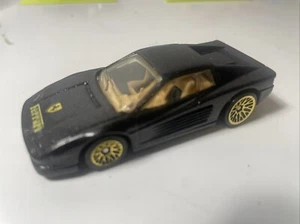 HOT WHEELS 1986 Ferrari Metallic Black  - Picture 1 of 3