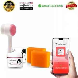 Paquete de cuidado de la piel Kojie San - Juego de iluminación facial con 2 barras de kójic - Imagen 1 de 9