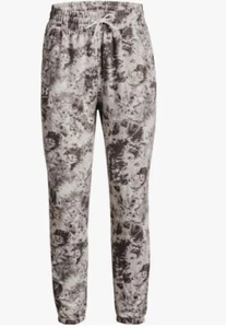 Under Armour Womens Joggers Pants UA Rival Terry Printed  Small - Picture 1 of 8