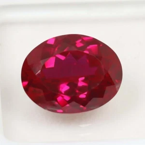 Untreated 6.20 Ct Natural Mozambique Red Ruby Oval Gemstone GIE Certified 1040 - Picture 1 of 7