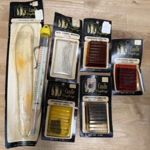 Yaley Wachskerze Bastelbedarf Thermometer & Kerzenfarbe & Drahtdocht - Bild 1 von 3