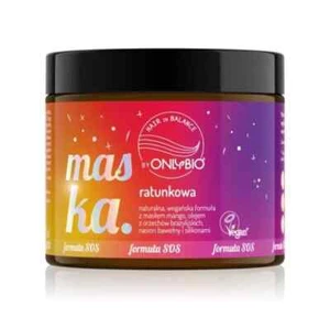 OnlyBio Hair In Balance RESCUE HAIR MASK / LAMINATION MASK 200ml - Picture 1 of 6