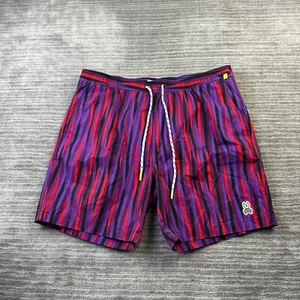 Psycho Bunny Swim Trunks Mens Extra Large Purple Bathing Suit Pony Board Shorts - Picture 1 of 9