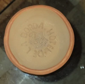 Vintage Hotel De La Borda Taxco Mexico Earthenware Souvenir Small Tray Dish Bowl - Picture 1 of 3