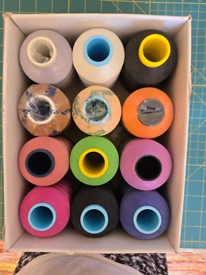 Ameth Inc.and Salus Texti le Machine Embroidery Thread Rayon - apx 50,000 yds - Image 1 of 4