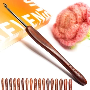 SEVENSUN Mimosa einzelne Häkelnadel 4 mm, erhältlich in 0,6 mm-6,5 mm, ergonomisch - Bild 1 von 7